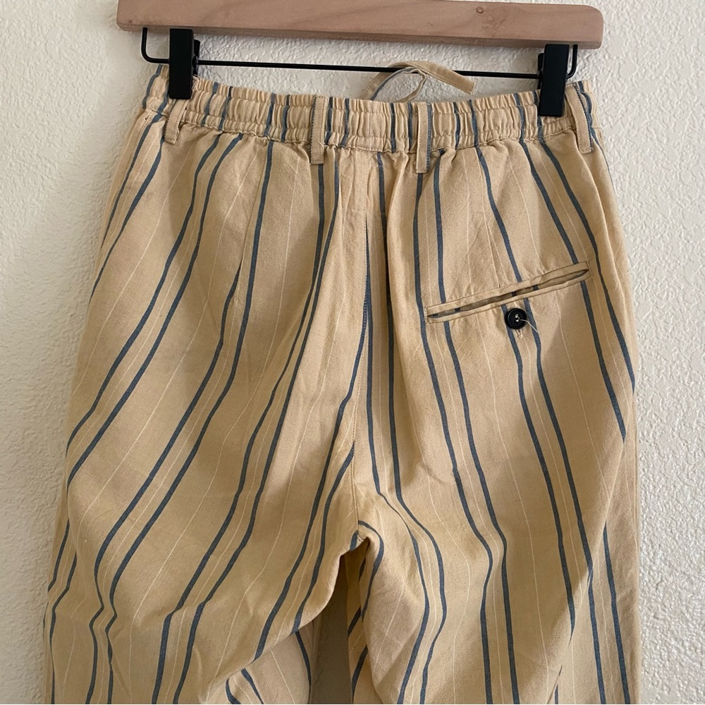 BSBEE Striped Cropped Lightweight Pants - Picture 6 of 9